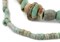 The Bead Chest Ancient Amazonite African Stone Beads #8626 15mm Mali Green Cylinder Gemstone Large Hole 36 Inch Strand Handmade